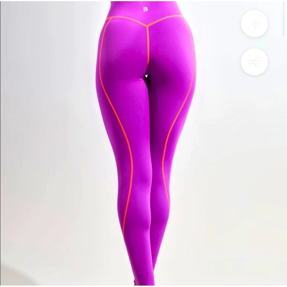Buffbunny Collection Pants - Buffbunny Leggings Small Purple Excellent Loch Ness Disturbia Hazard Excellent!